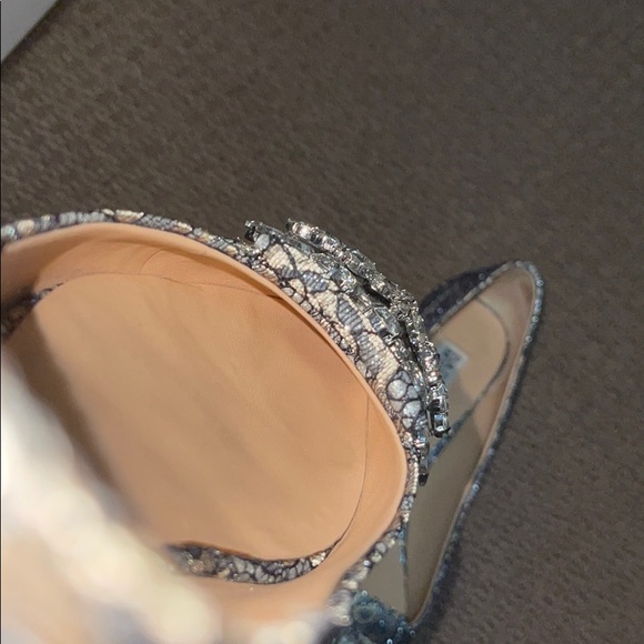 Badgley Mischka Valeria Crystal Embellished Flat - Picture 5 of 8